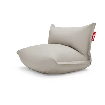 The BonBaron outdoor lenestol - Grey taupe, 120x120x75 cm - Fatboy