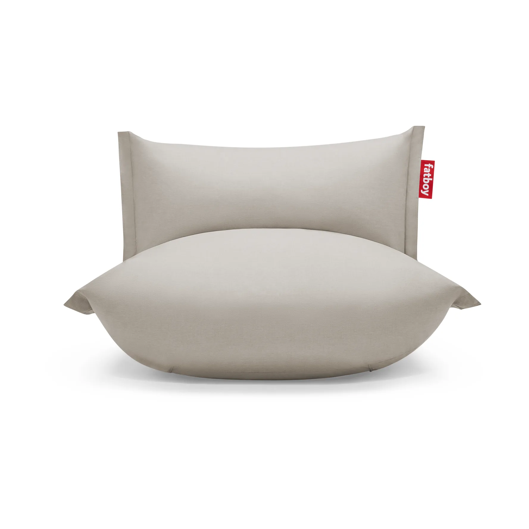 The BonBaron outdoor lenestol, Grey taupe, 120x120x75 cm Fatboy