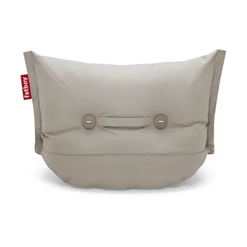 The BonBaron outdoor lenestol - Grey taupe, 120x120x75 cm - Fatboy