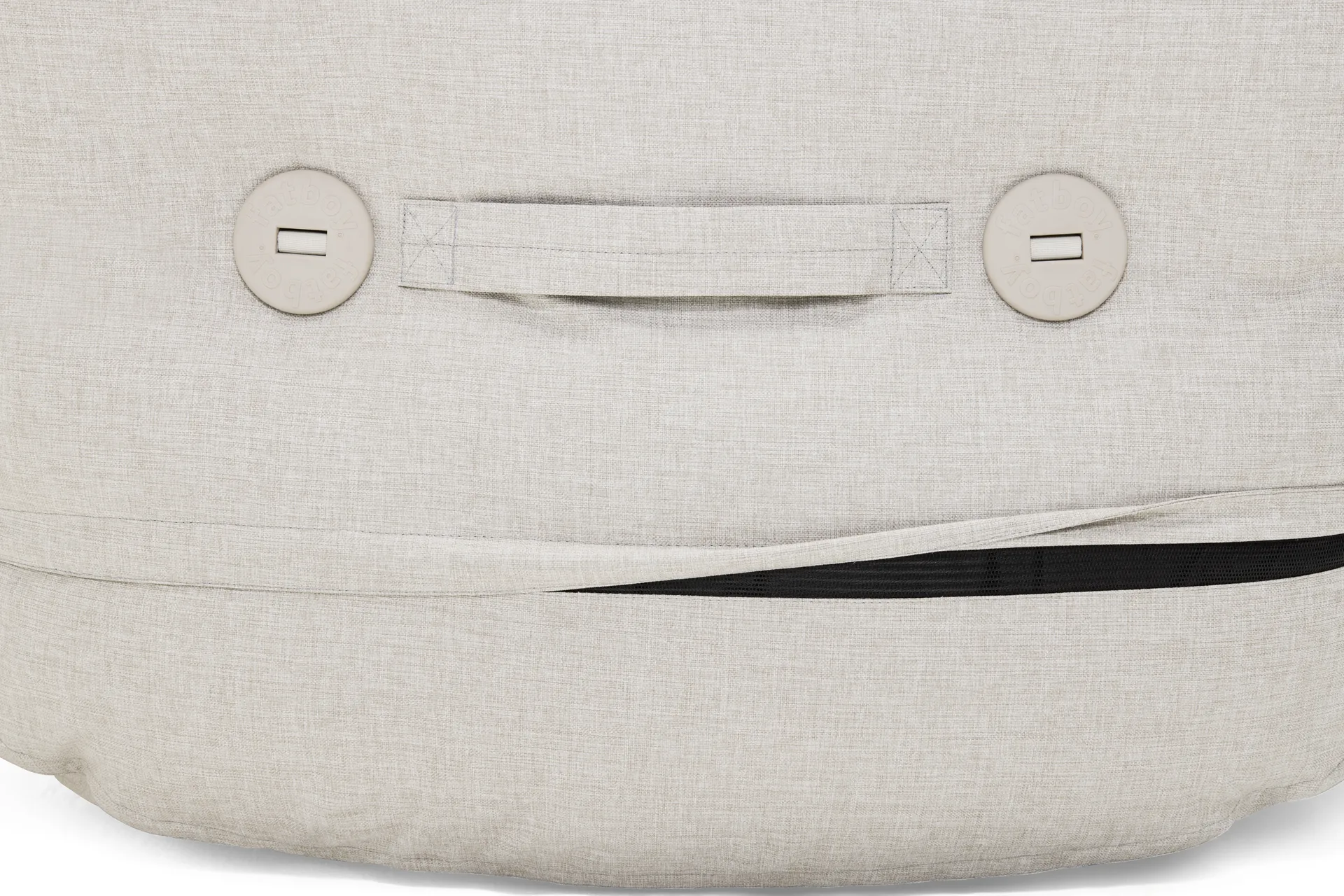 The BonBaron outdoor lenestol, Mist, 120x120x75 cm Fatboy