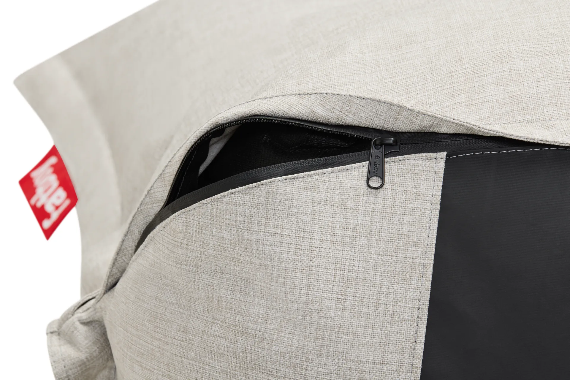 The BonBaron outdoor lenestol, Mist, 120x120x75 cm Fatboy