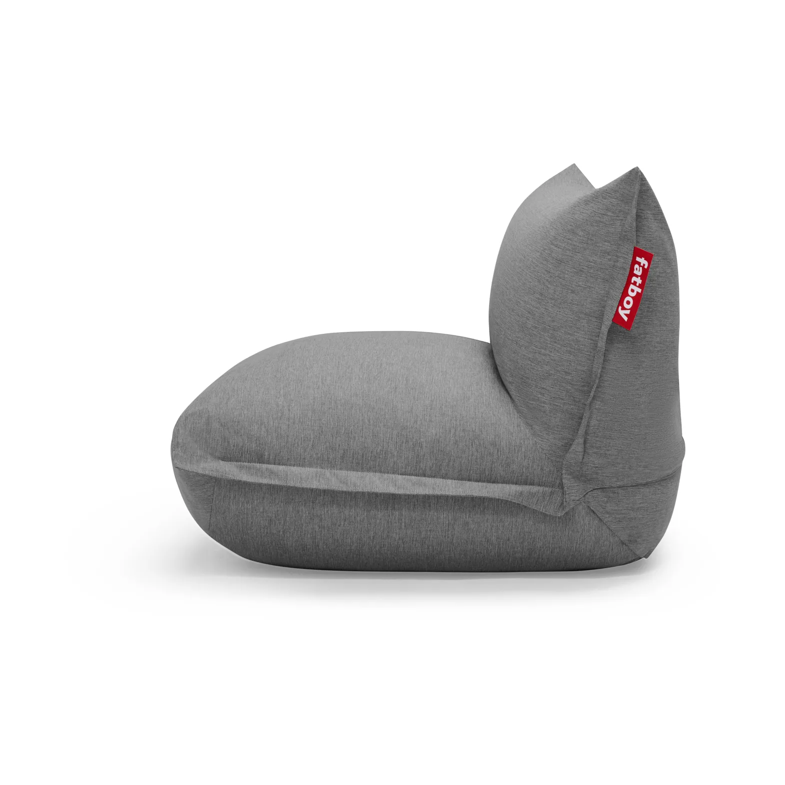 The BonBaron outdoor lenestol, Rock grey, 120x120x75 cm Fatboy