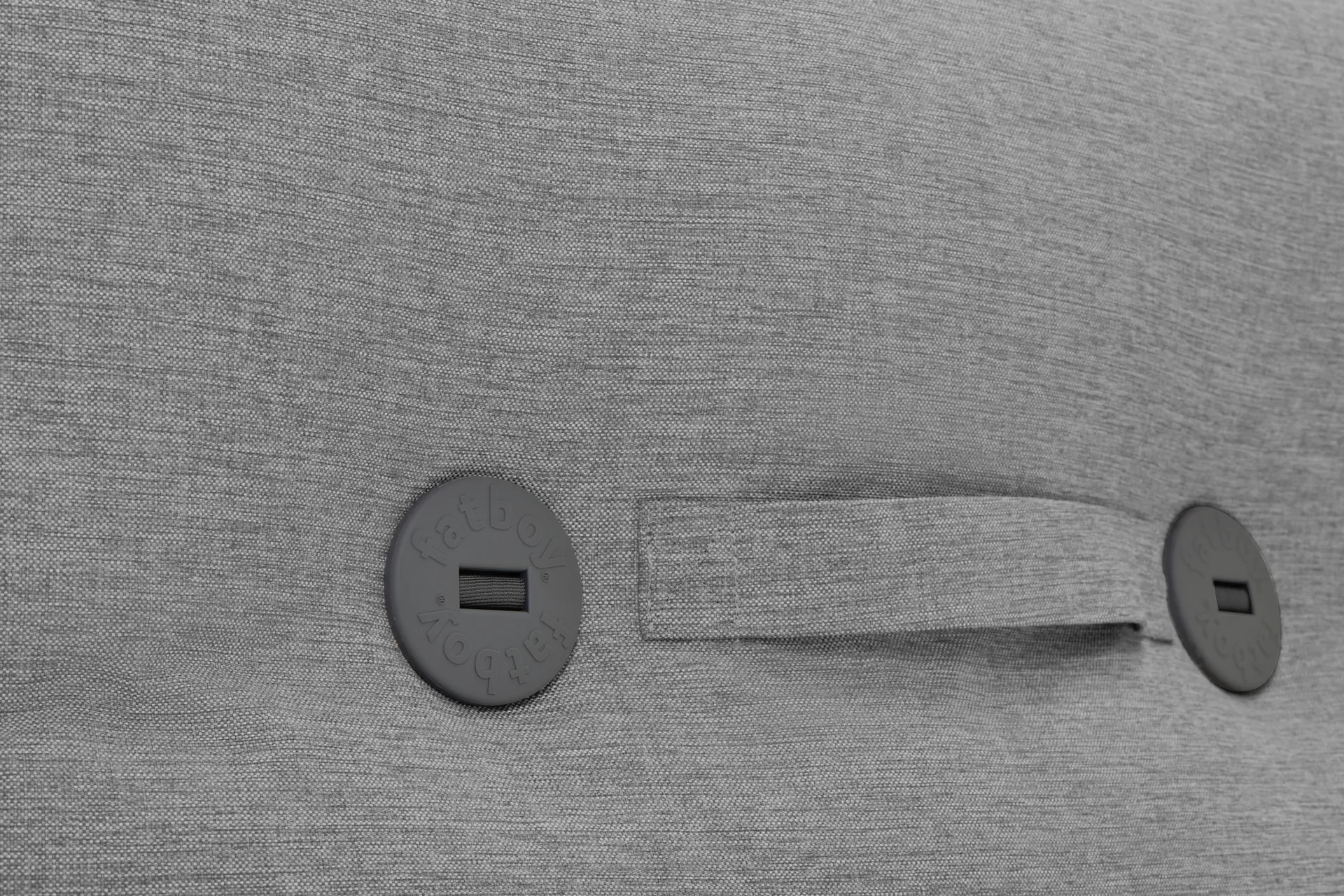 The BonBaron outdoor lenestol, Rock grey, 120x120x75 cm Fatboy