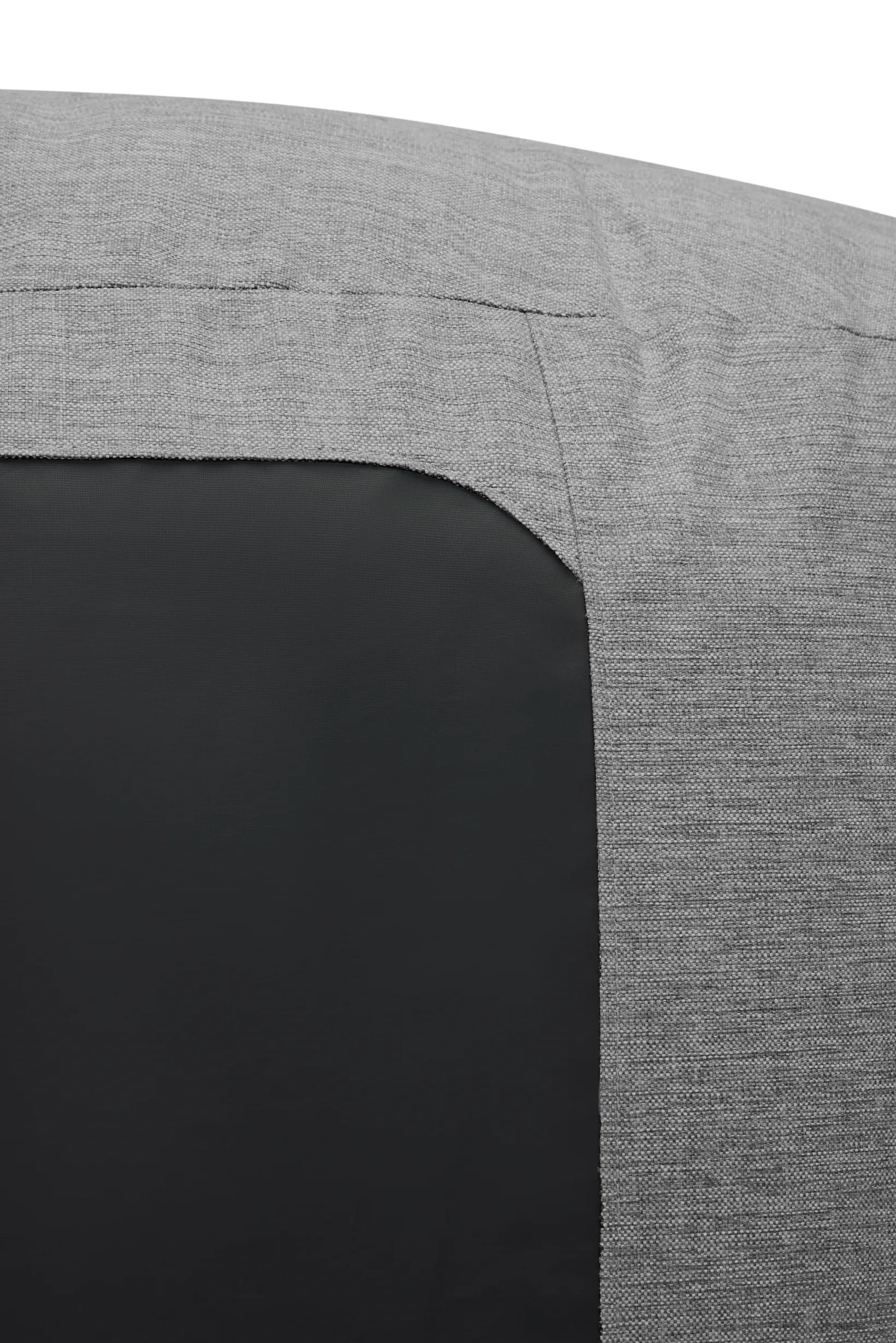 The BonBaron outdoor lenestol, Rock grey, 120x120x75 cm Fatboy