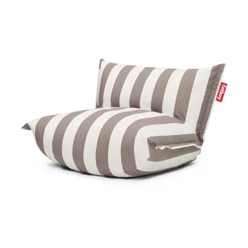 The BonBaron outdoor lenestol - Stripe cacao, 120x120x75 cm - Fatboy