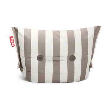 The BonBaron outdoor lenestol - Stripe cacao, 120x120x75 cm - Fatboy