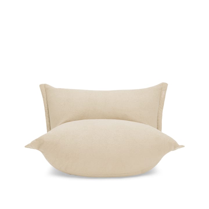 The BonBaron Sherpa sittesekk - ecru - Fatboy