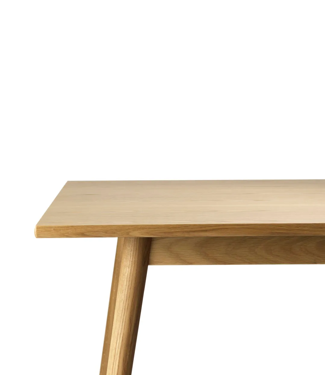 C35A spisebord 82x82 cm, Oak nature lacquered FDB Møbler