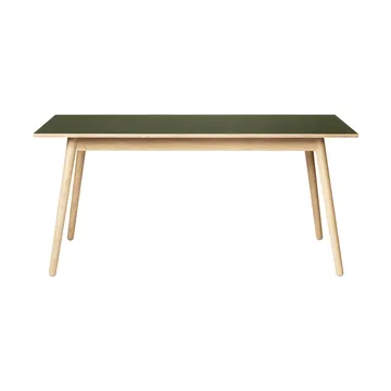 C35B spisebord 82x160 cm - Olive linoleum-eik nature waterbased laquer - FDB Møbler