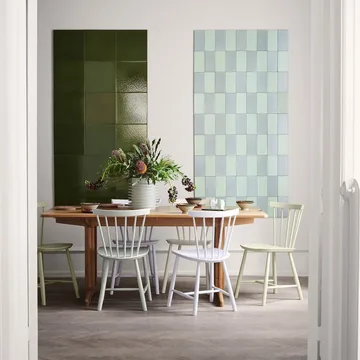 C64 Shaker spisebord 90x180 cm - Oak nature oiled - FDB Møbler