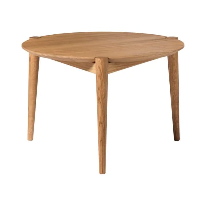 D102 Søs sofabord Ø55 cm - Eik heltre oljet - FDB Møbler