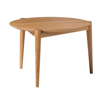 D102 Søs sofabord Ø55 cm - Eik heltre oljet - FDB Møbler