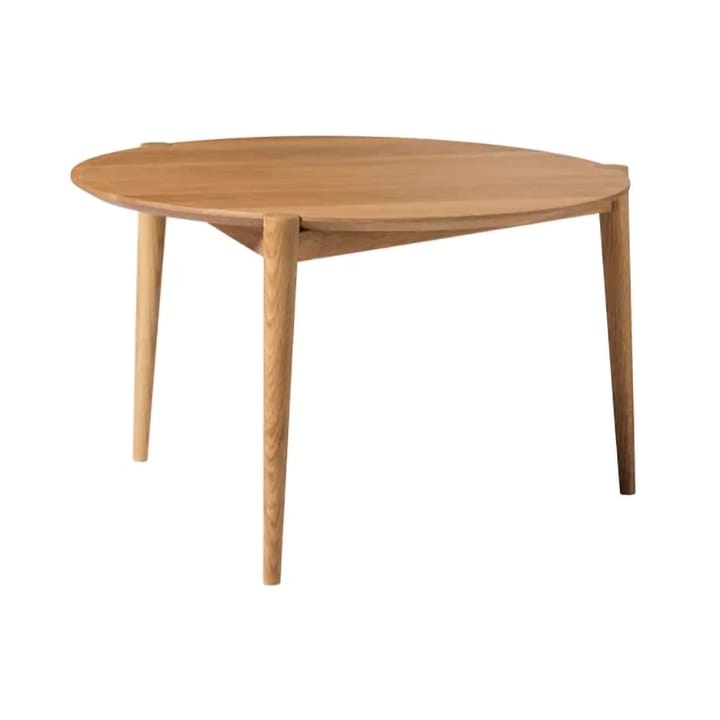 D102 Søs sofabord Ø70 cm, Eik heltre oljet FDB Møbler