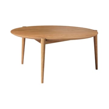 D102 Søs sofabord Ø85 cm - Eik heltre oljet - FDB Møbler