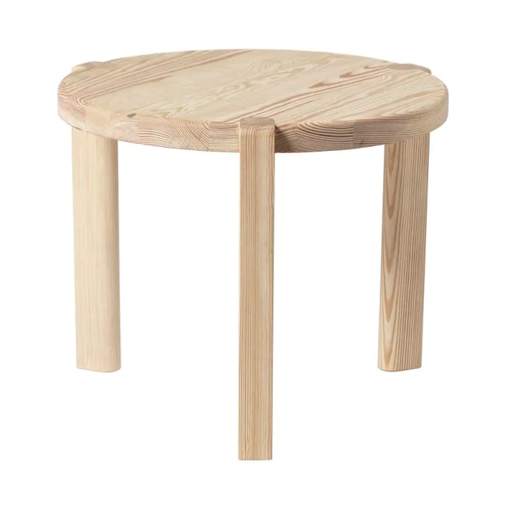 D108 Ragnesminde sofabord Ø48 cm - Pine ubehandlet - FDB Møbler