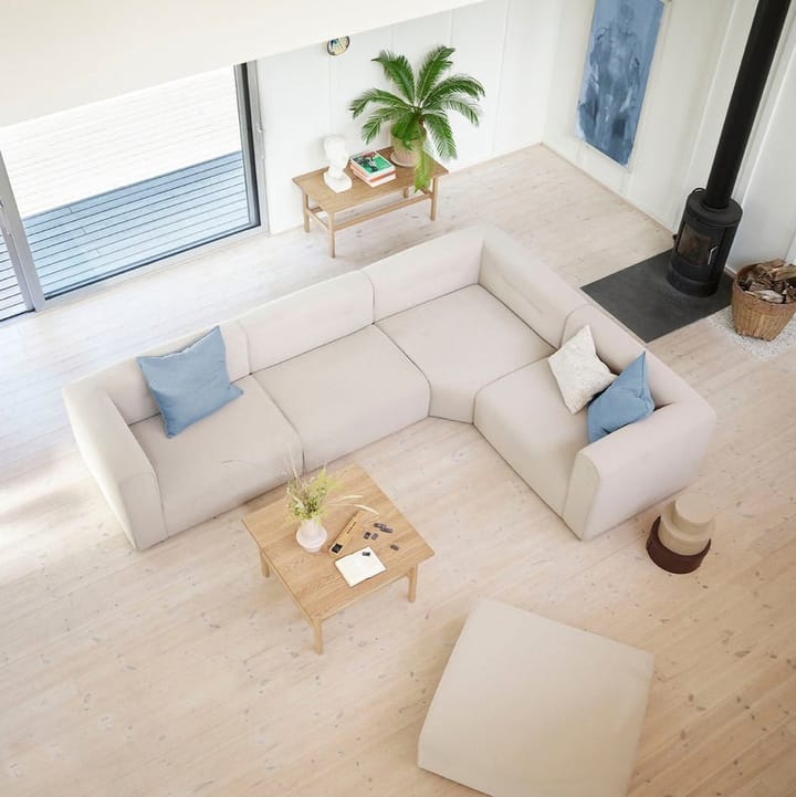 D33 sofabord80x80 cm, Eik heltre oljet FDB Møbler