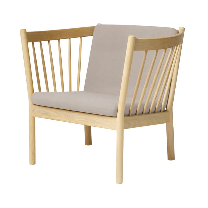 J146 lenestol, Eik lakkert-beige FDB Møbler