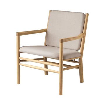 J147 lenestol - Eik lakkert-beige - FDB Møbler