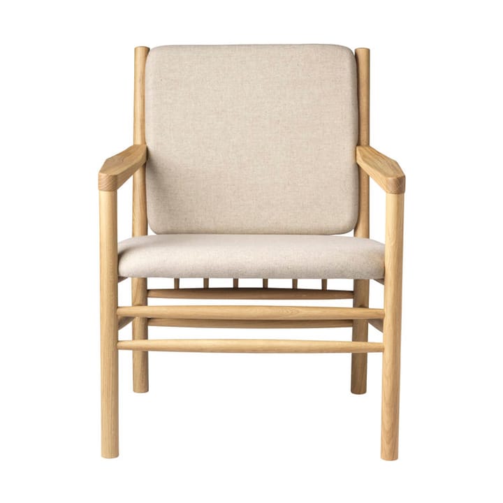 J147 lenestol - Oak nature lacquered-beige - FDB Møbler