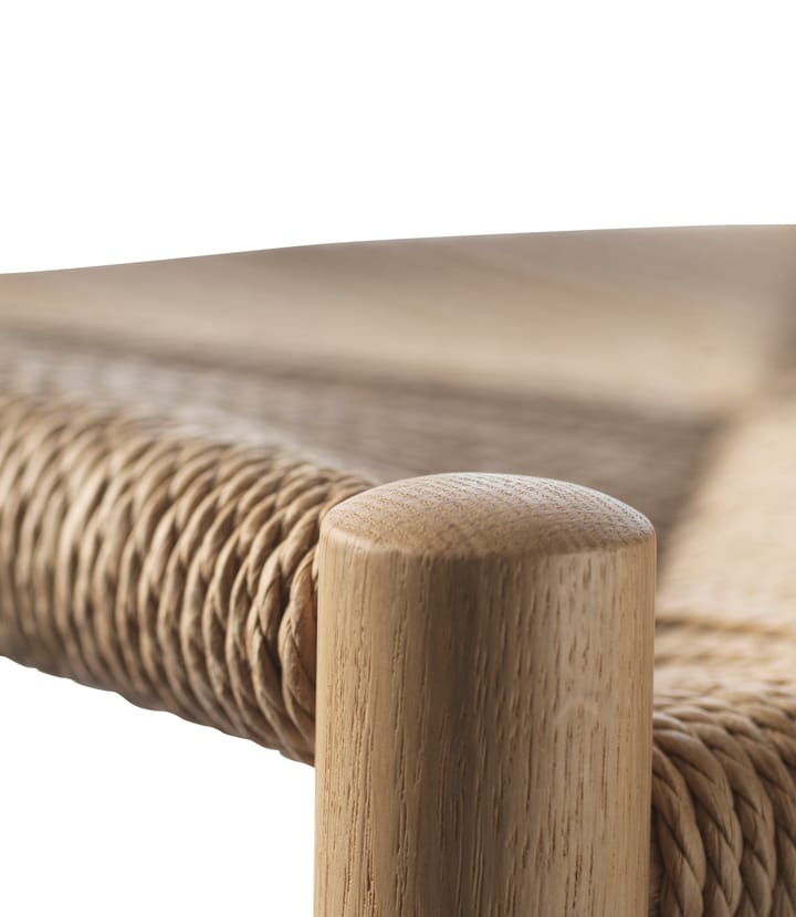 J164C Counter Squared barkrakk, Oak nature lacquered FDB Møbler
