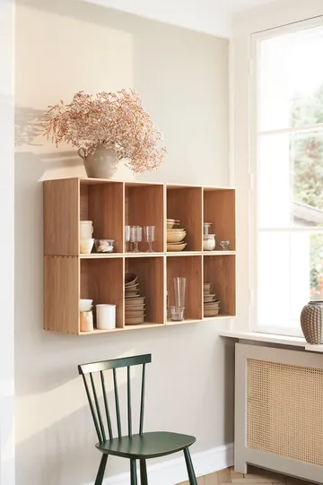 J46-pakke, Bøknatur lakkert, 2-pakning - FDB Møbler