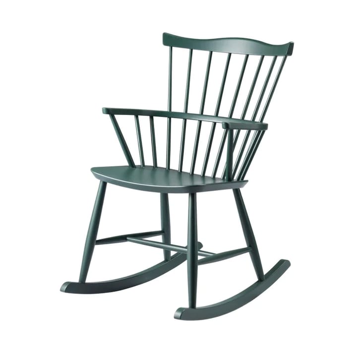 J52G gyngestol, Black green FDB Møbler