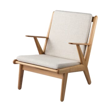 J53 lenestol - Oiled oak-beige - FDB Møbler