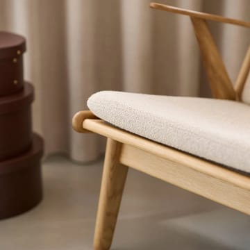 J53 lenestol - Oiled oak-beige - FDB Møbler