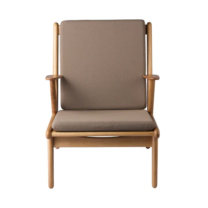 J53 lenestol - Oiled oak-taupe - FDB Møbler