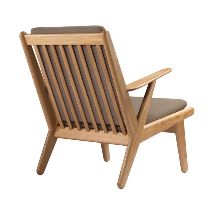 J53 lenestol, Oiled oak-taupe FDB Møbler