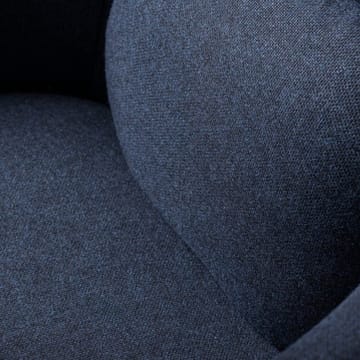 L35 Gesja Wing Chair lenestol - Dark blue-lakkert eik - FDB Møbler