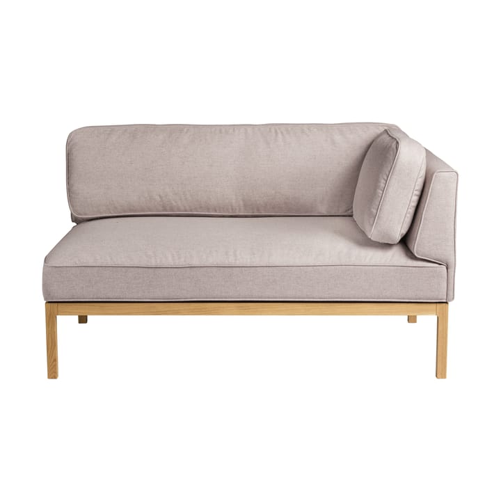 L37 7-9-13 sofa-modul høyre hjørne 130 cm - Stone-lakkert eik - FDB Møbler