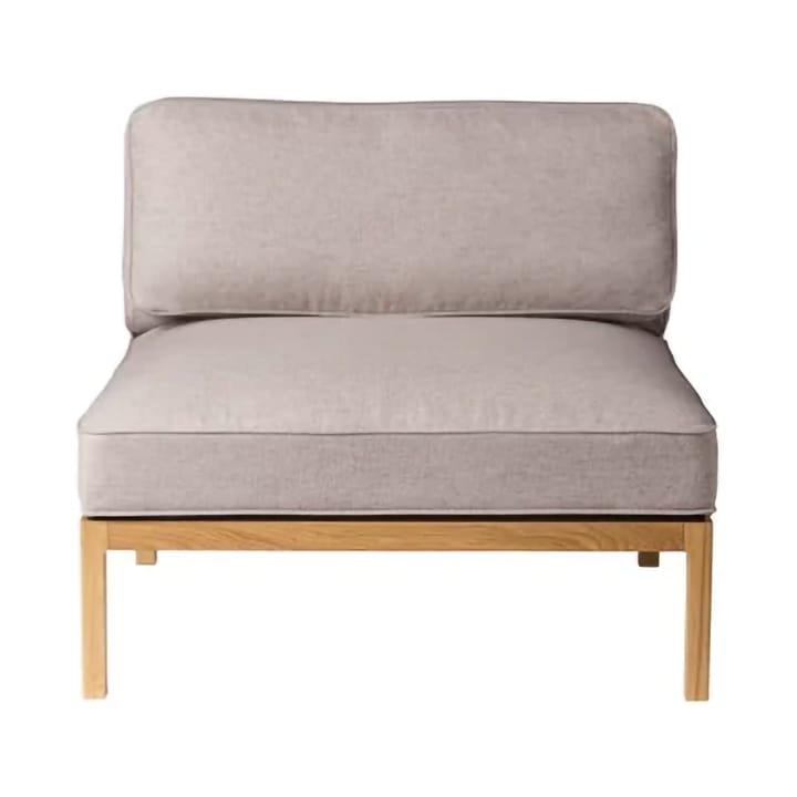 L37 7-9-13 sofa modul midtdel 90 cm - Stone-lakkert eik - FDB Møbler