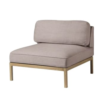 L37 7-9-13 sofa modul midtdel 90 cm - Stone-lakkert eik - FDB Møbler