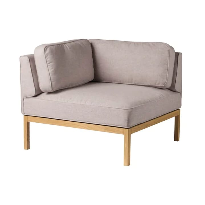 L37 7-9-13 sofa modul venstre hjørne 90 cm, Stone-lakkert oak FDB Møbler