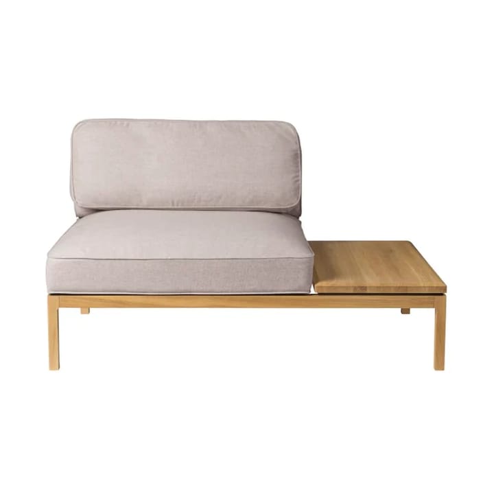 L37 7-9-13 sofamodul bord høyre 130 cm - Stone-lakkert eik - FDB Møbler