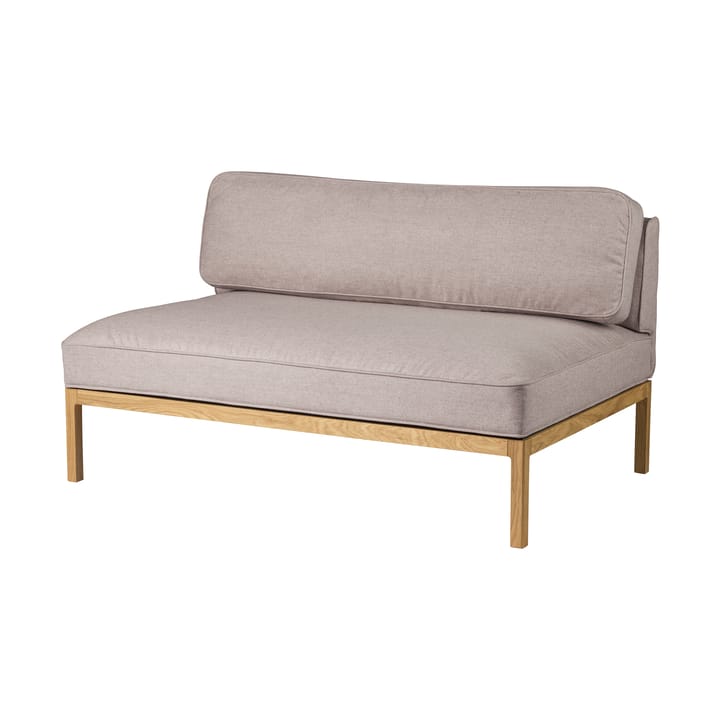 L37 7-9-13 sofamodul midtdel 130 cm, Stone-lakkert eik FDB Møbler