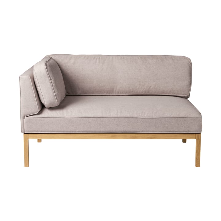 L37 7-9-13 sofamodul venstre hjørne 130 cm - Stone-lakkert eik - FDB Møbler