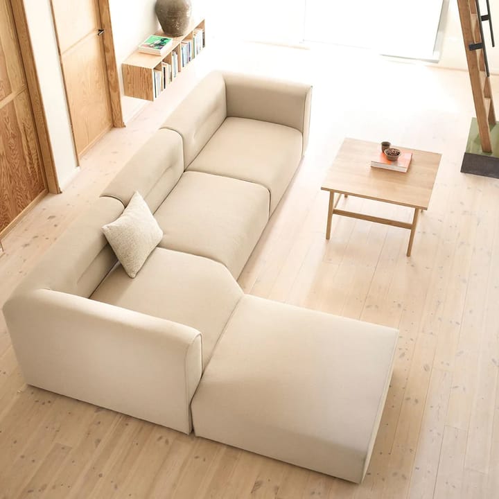 L44 Mols sofa modul puff, Beige FDB Møbler