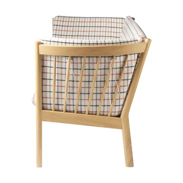 L45 MK154 sofa - Lakkert eik-stoff beige - FDB Møbler