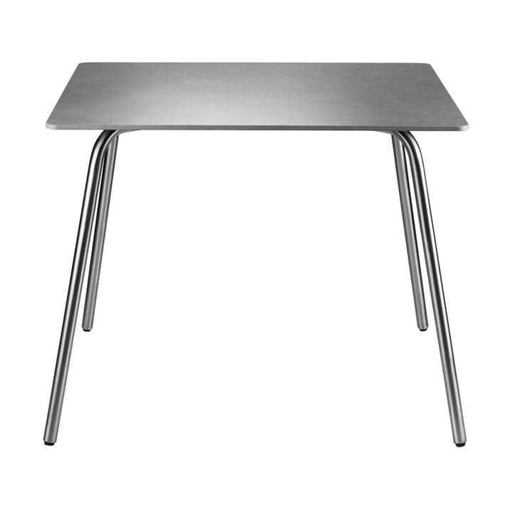 M21 Teglgård hagebord 90x90 cm - Stone-stainless steel - FDB Møbler