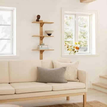 MK46 Mogens Koch 3-seters sofa - Lakkert eik-beige 90 - FDB Møbler