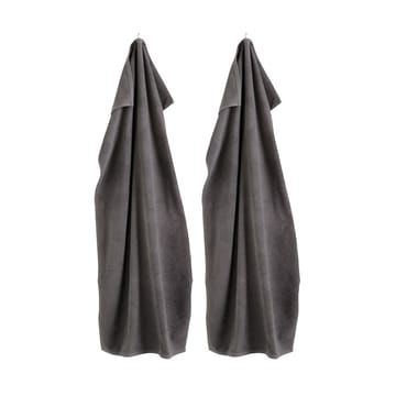 R33 Kirkeby badehåndkle 2-pakning - Granite gray - FDB Møbler