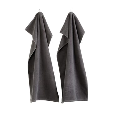 R33 Kirkeby håndkle 2-pakning - Granite gray - FDB Møbler