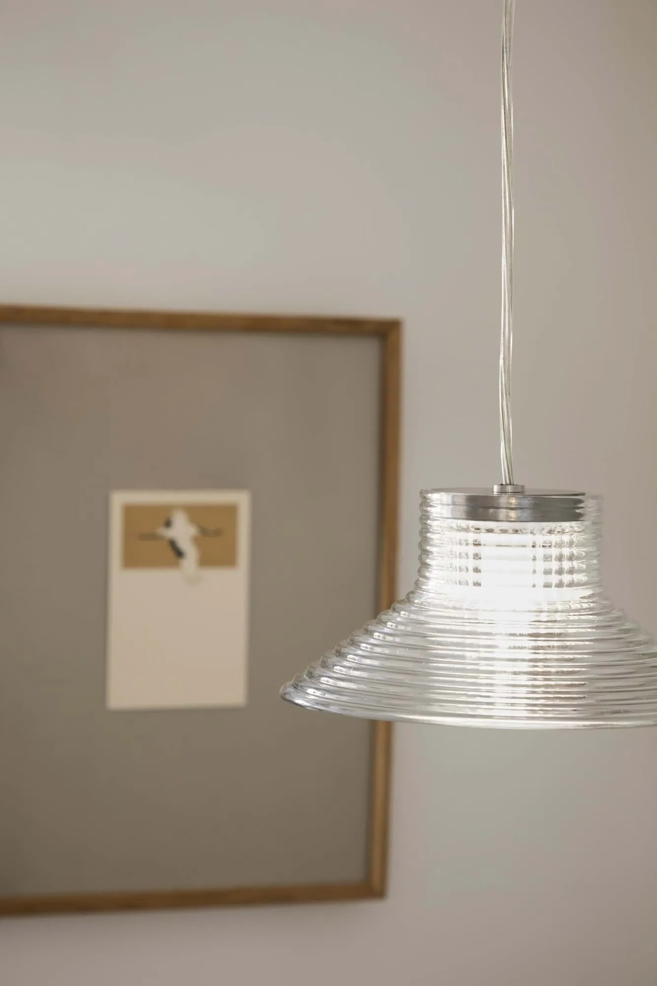 U11 Sletterhage pendel lampe, Aluminium-opalglass FDB Møbler