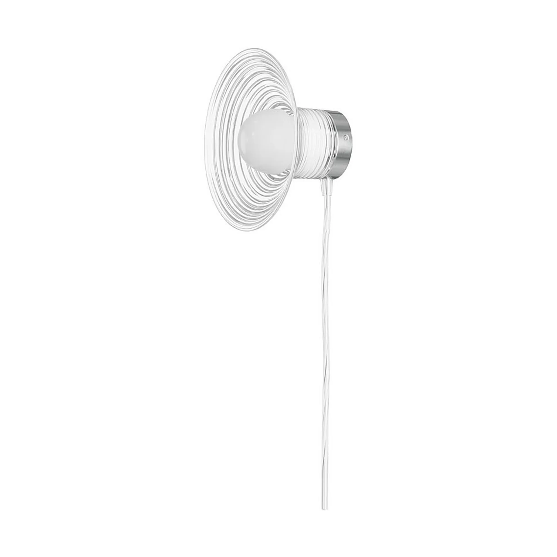 U12 Sletterhage vegglampe, Aluminium-opalglass FDB Møbler