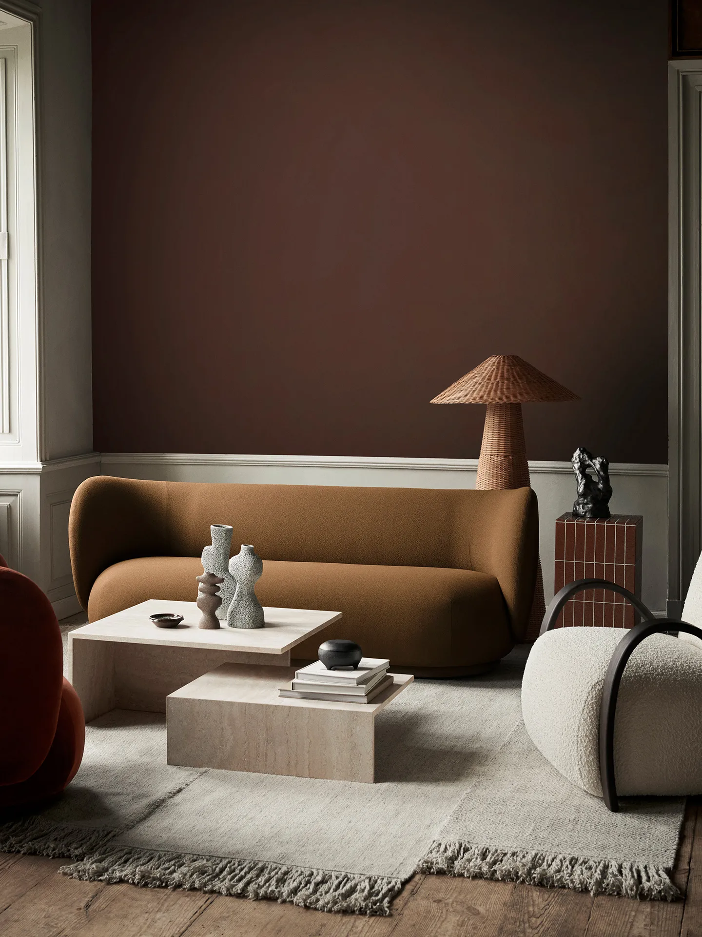 Alter ullteppe, Natural, 300 x 350 cm Ferm Living