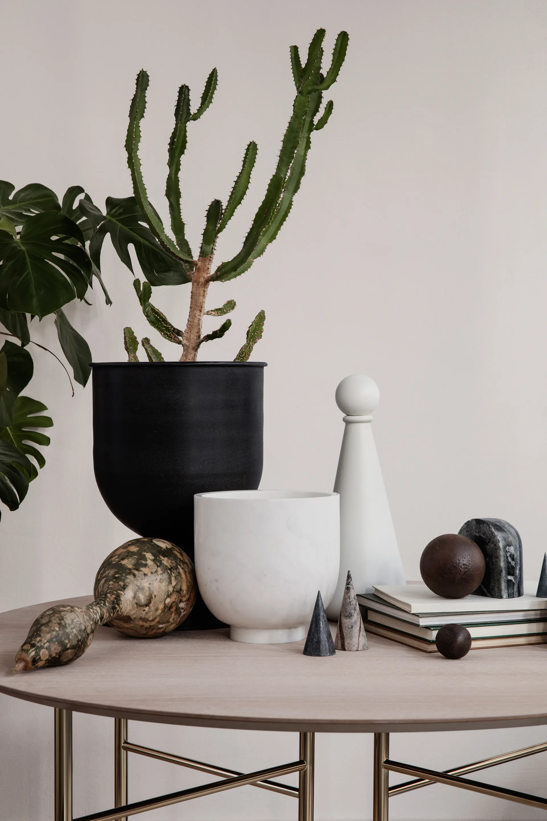 Alza champagnekjøler, White Marble Ferm Living