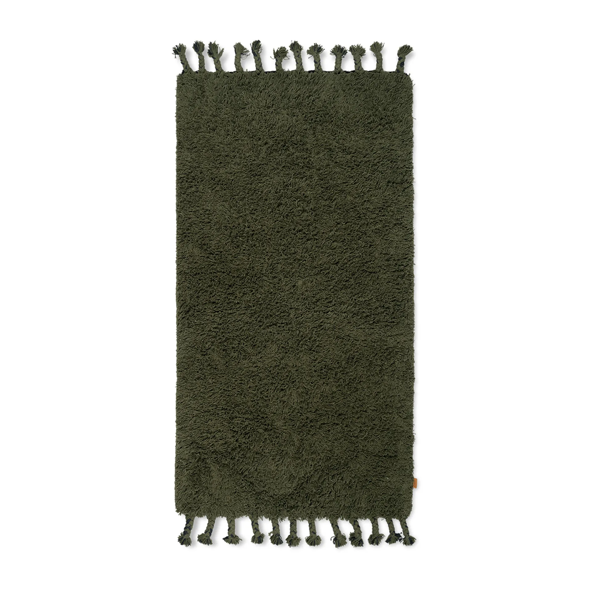 Amass long pile teppe 70 x 140 cm, Oliven Ferm Living
