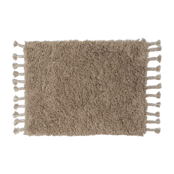 Amass long pile teppe 70 x 50 cm - White Pepper - Ferm Living